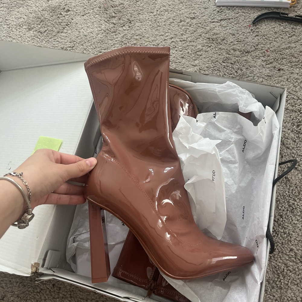 Aldo Women's Brown Ankle Boots